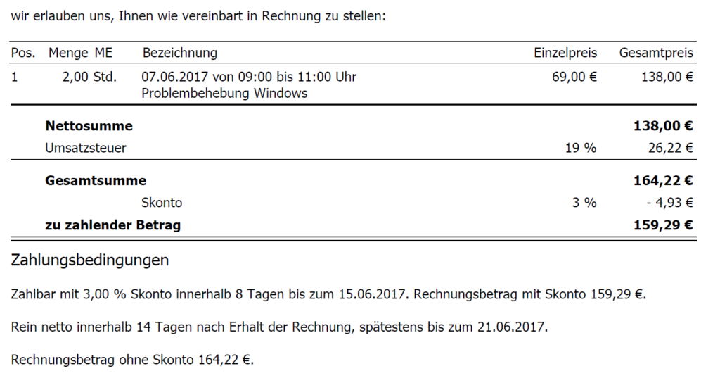 Rechnung schreiben – Was müssen Sie bei der Erstellung einer Rechnung